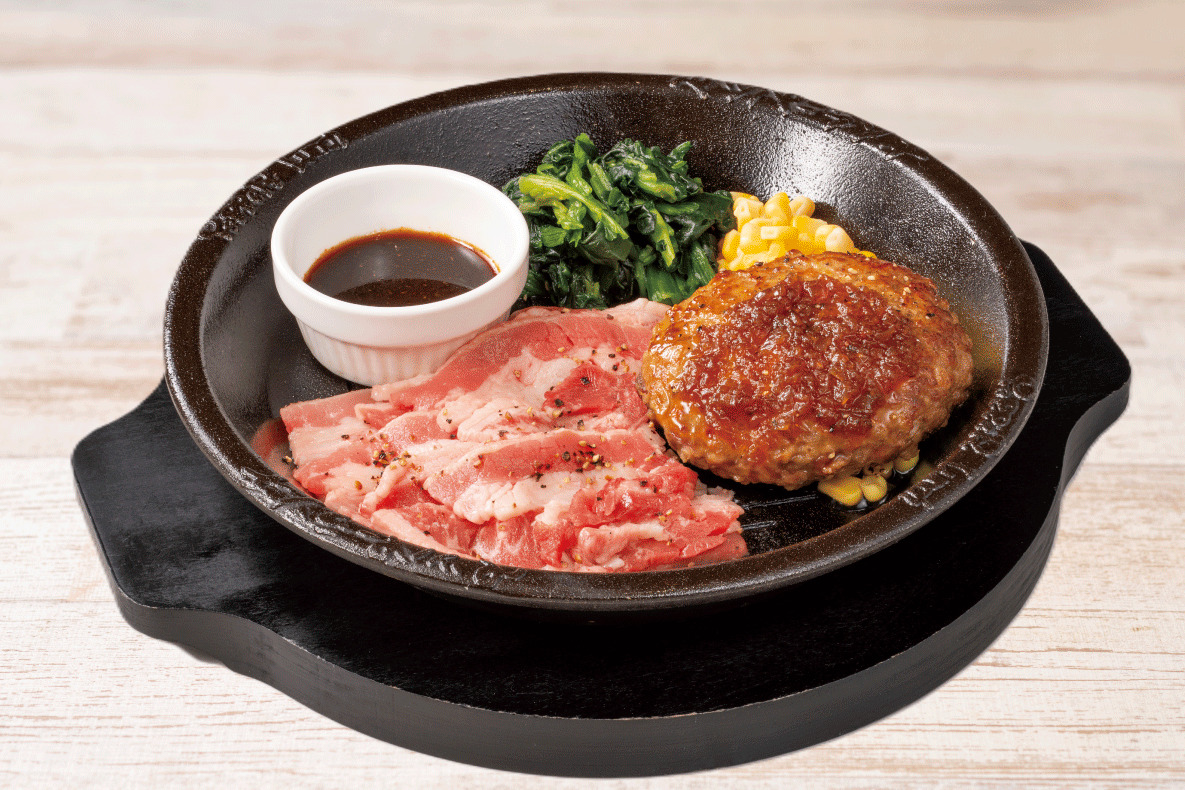 ＜限定店舗＞カルビ＆ハンバーグ