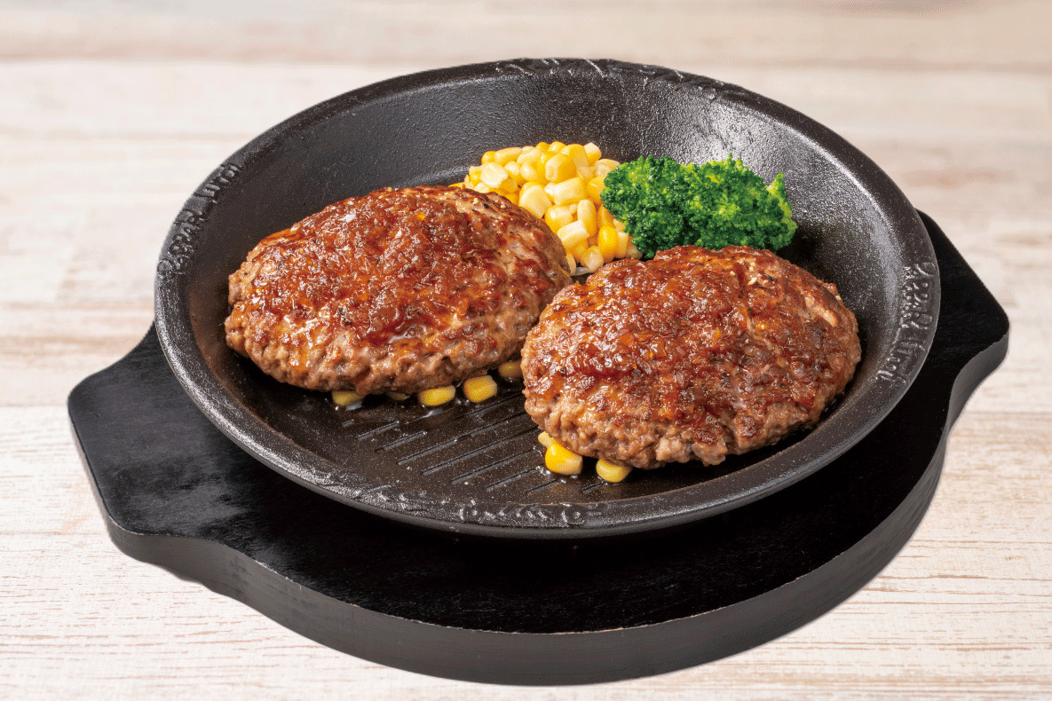 ＜限定店舗＞ダブル 肉塊ハンバーグ