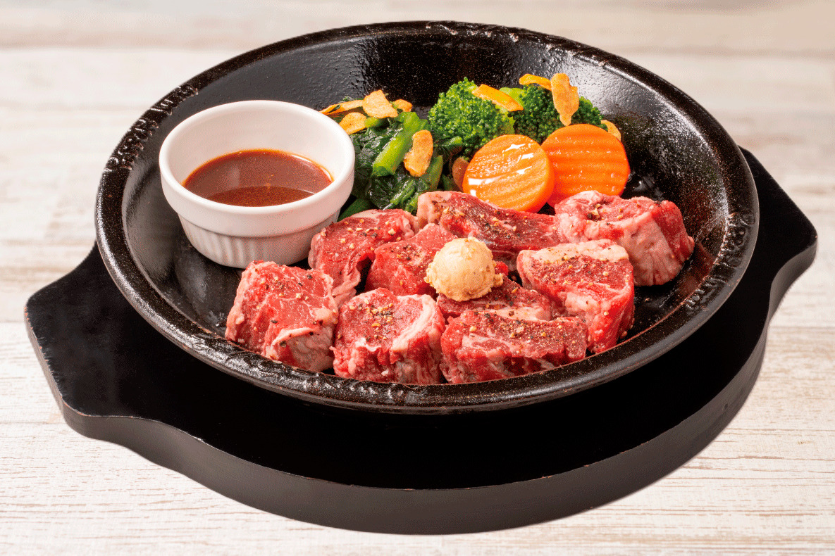 【期間限定】フィレステーキ<br>彩り野菜のアヒージョ仕立て