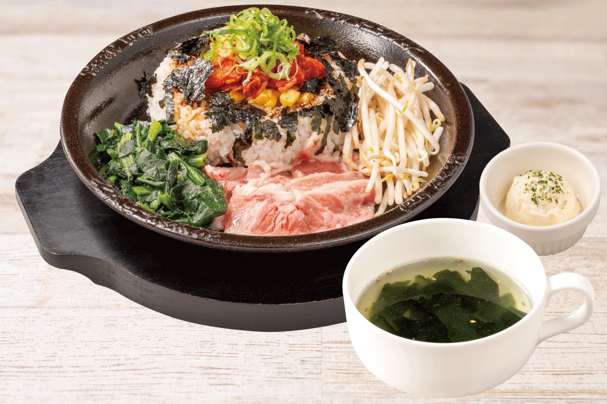 NEW！＜限定店舗＞【平日限定】ビビンバ風ペッパーライスセット