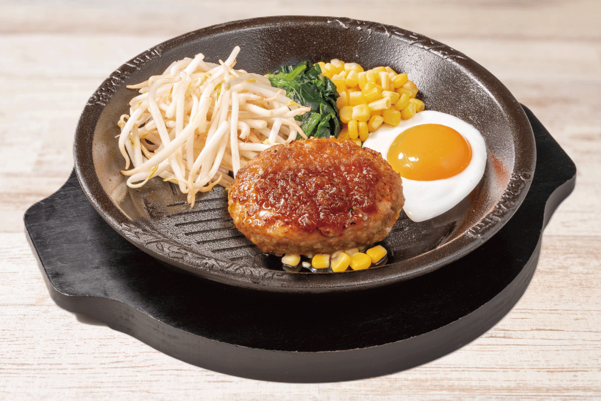 ＜限定店舗＞目玉焼き付ハンバーグ