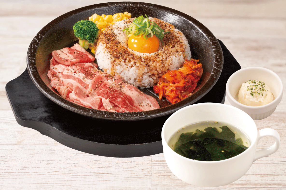 【平日限定】カルビキムチ焼飯セット