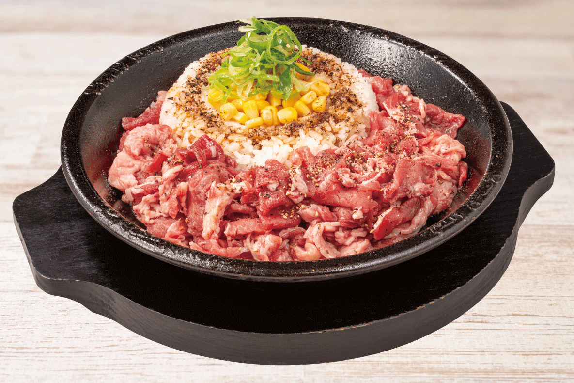 NEW！＜限定店舗＞肉まみれビーフペッパーライス